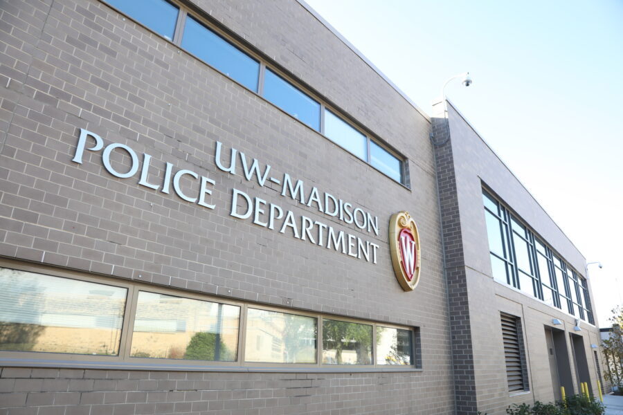 Front of UWPD building