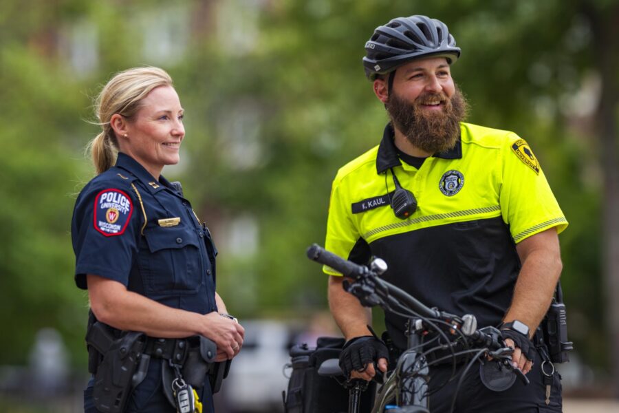 Capt. Ewing & Bike Patrol SS Kaul