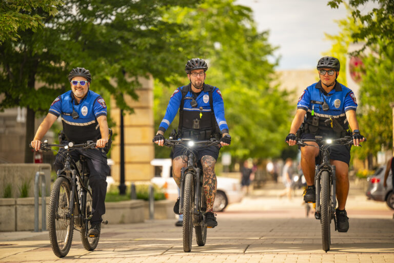UWPD Bike Officers out on patrol